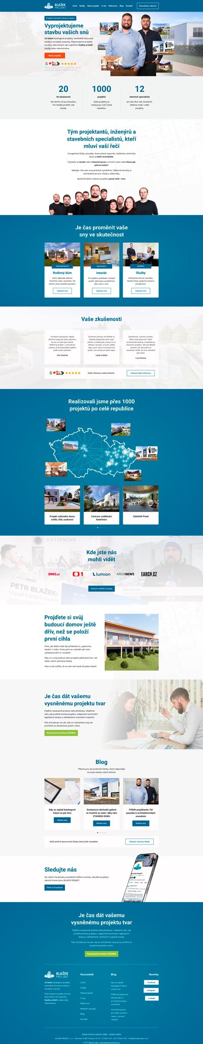 tvorba internetovych stranek na miru marek liska lokaweb blazek projekt
