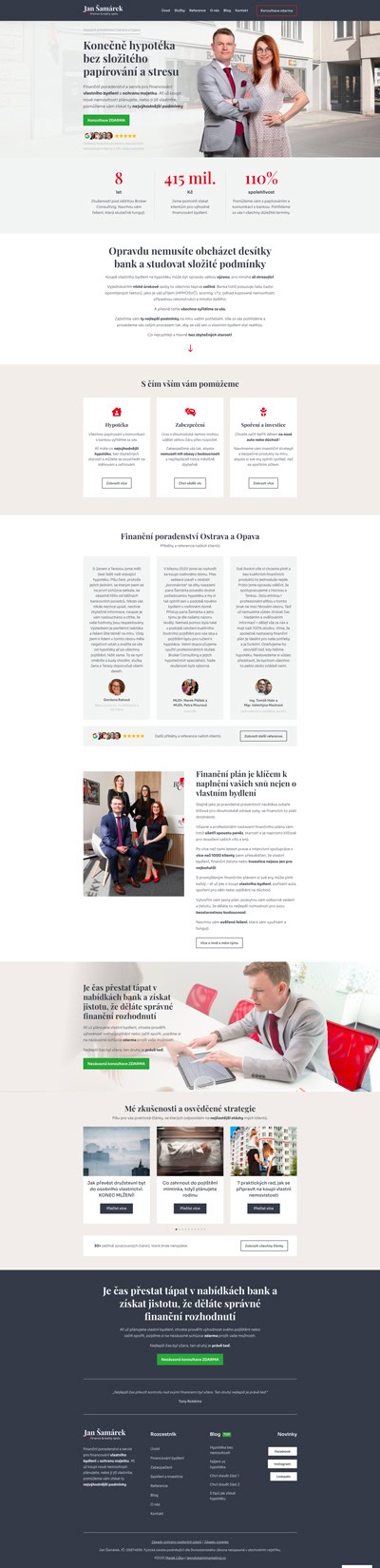 tvorba internetovych stranek na miru marek liska lokaweb jan samarek finance