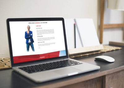 Osobní web pro obchodního zástupce